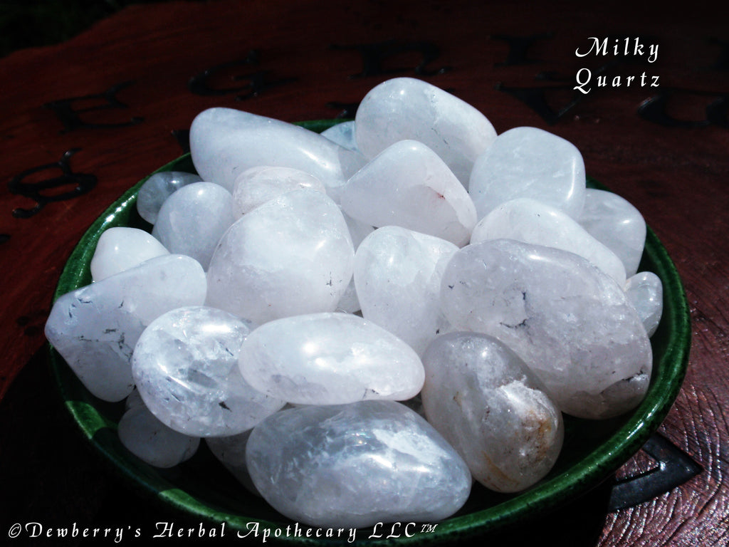 MILKY QUARTZ Crystal Gemstone - Moon Energy, Divine Feminine Energy, Harness The Light
