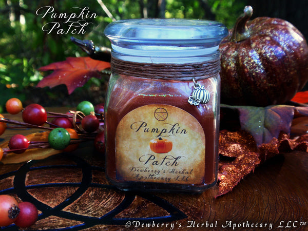 PUMPKIN PATCH Autumnal Jar Illuminary For Home Alquemie, Reverence, Kitchen Magic, Circle Of Friends