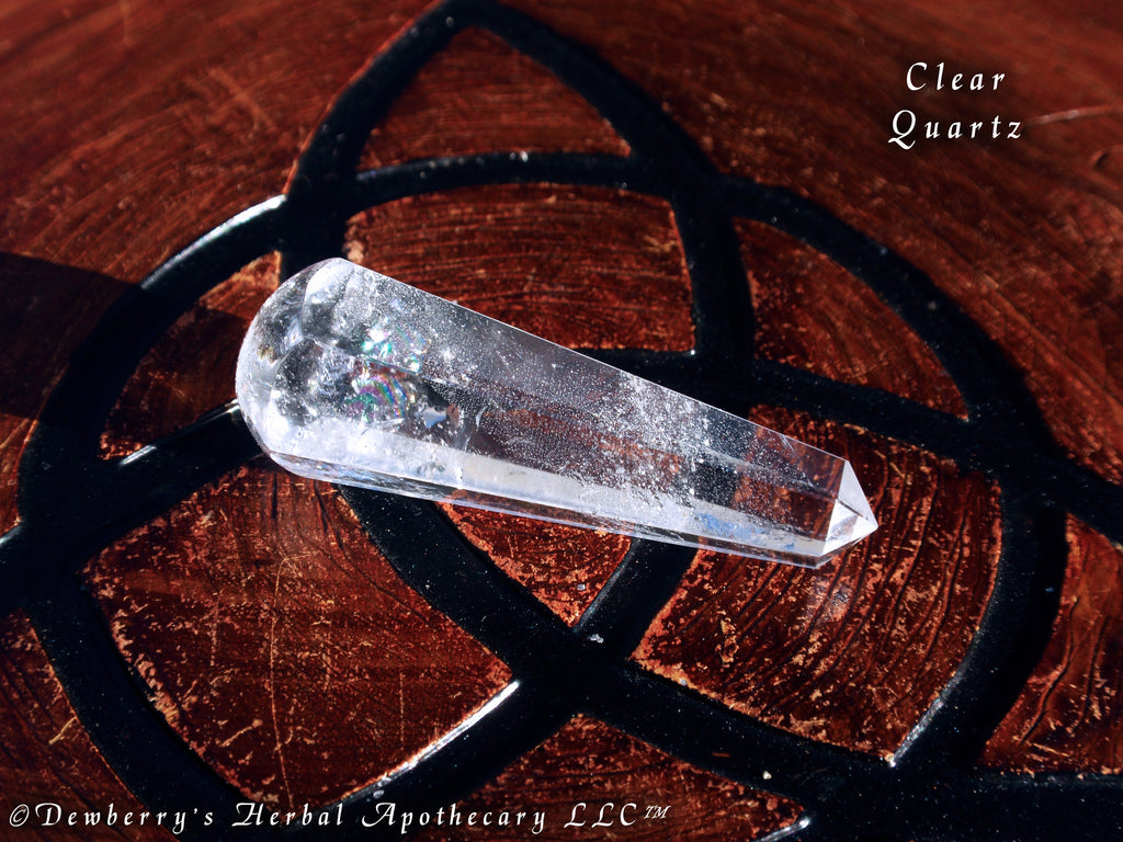 QUARTZ Crystal Stone Massager.  Crystal Practices, Universal Energy