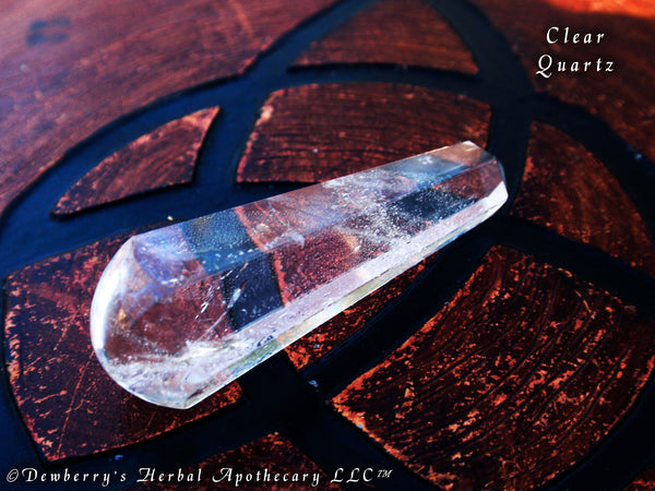 QUARTZ Crystal Stone Massager.  Crystal Practices, Universal Energy