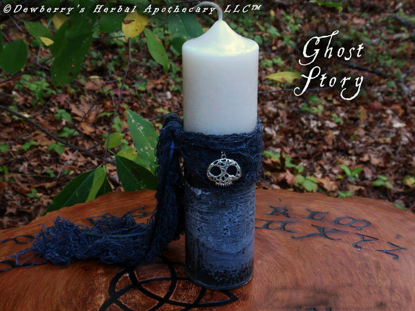 GHOST STORY "Glow In The Dark" Campfire Marshmallow Illuminary For Samhain Rites, Witches New Year