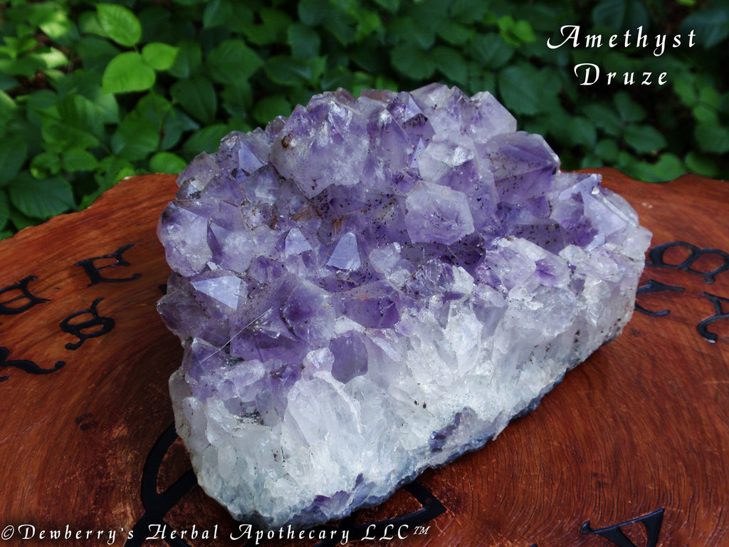 AMETHYST DRUZE CLUSTER Huge.  Stone Of Higher Consciousness