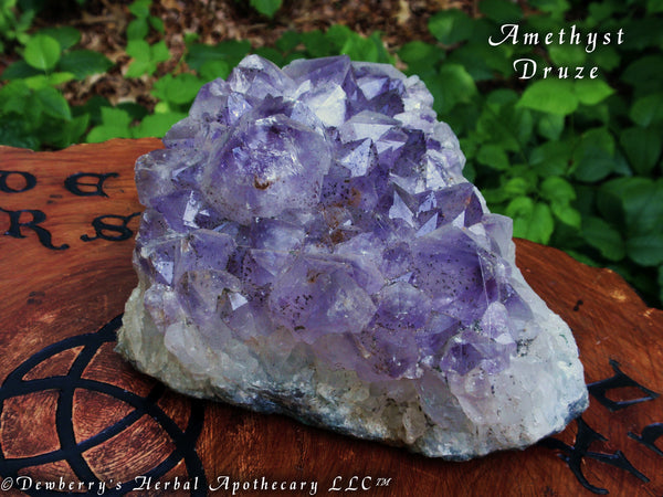 AMETHYST DRUZE CLUSTER Huge.  Stone Of Higher Consciousness