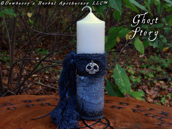GHOST STORY "Glow In The Dark" Campfire Marshmallow Illuminary For Samhain Rites, Witches New Year