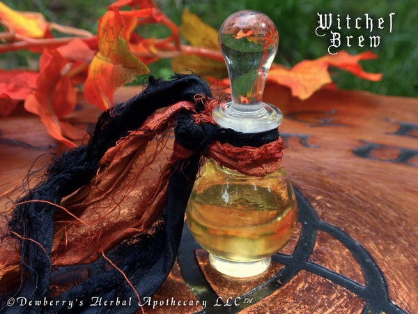 WITCHES BREW Luxurious Spellbinding Perfume Oil For Deeply Haunting Witchy Seductions