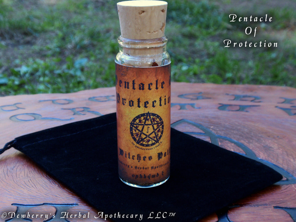 PENTACLE OF PROTECTION Potent Cauldron Incense Mix. Walk The Witches Path Of Protection