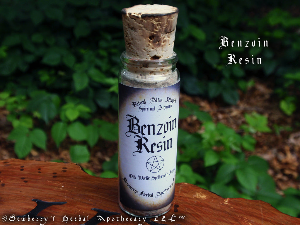 BENZOIN From Sumatra "Olde Worlde Spellcraeft" Incense For Incense Base, Occult Magick, Purification