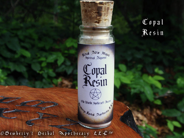 COPAL "Olde Worlde Spellcraeft" Incense For Purification, Love, Sun Energy, Heart in Poppets