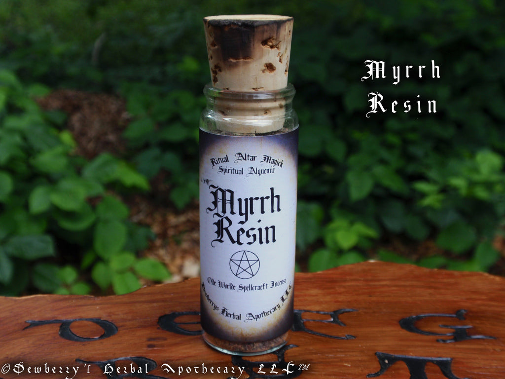 YEMEN MYRRH "Olde Worlde Spellcraeft" Ancient Aromatic Incense, Spirituality, Egyptian Magick