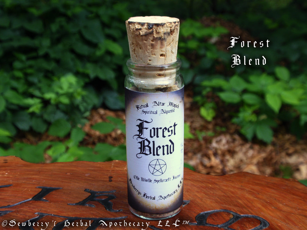 FOREST "Olde Worlde Spellcraeft" Incense For Nature & Earth Magick, Connectedness, Animal Totems