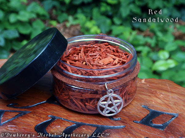 SANDALWOOD, Red (Pterocarpus Santalinus)Earth Kosher For Love, Shielding, Purification, Incense Base