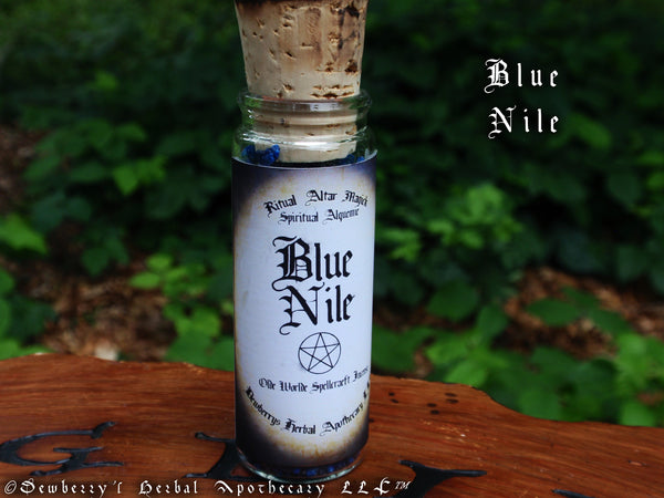 BLUE NILE "Olde Worlde Spellcraeft" Sapphire Resin For Egyptian Magick, Olde Spirit, High Sun Ritual