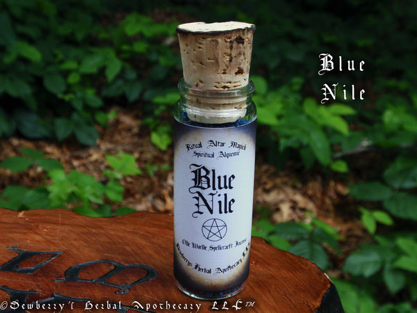 BLUE NILE "Olde Worlde Spellcraeft" Sapphire Resin For Egyptian Magick, Olde Spirit, High Sun Ritual