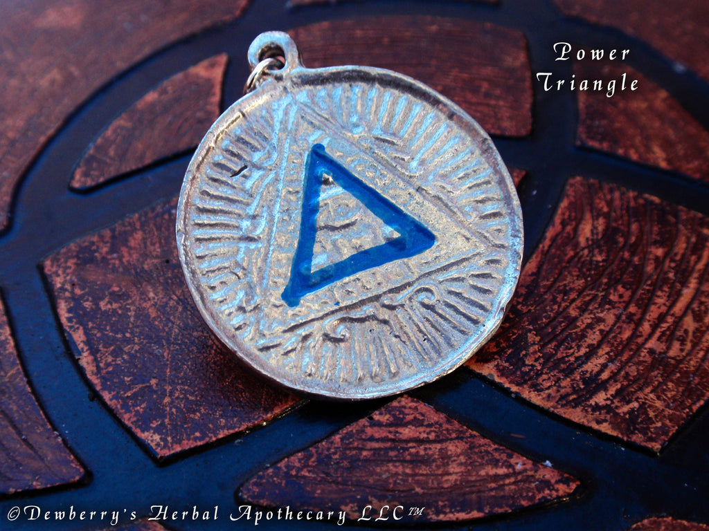 POWER TRIANGLE Talisman.  Amp Up Your Personal Power, Develop Strength, Focus