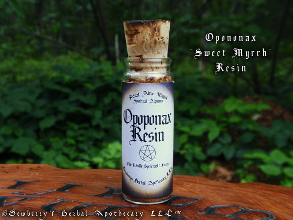 OPOPONAX "SWEET MYRRH" "Olde Worlde Spellcraeft" Incense - Ancient Aromatique Scent, Spirituality