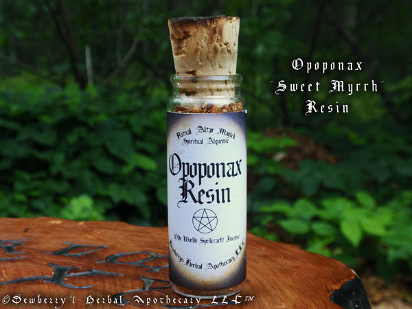 OPOPONAX "SWEET MYRRH" "Olde Worlde Spellcraeft" Incense - Ancient Aromatique Scent, Spirituality