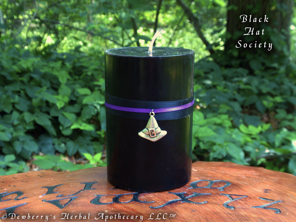 BLACK HAT SOCIETY Witches Brew Cauldron Candle Witchy Fun, Circle Celebrations, Samhain, Halloween