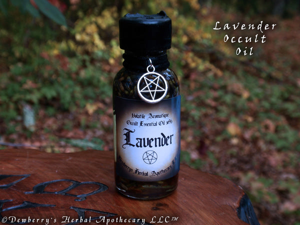 LAVENDER Occult Alquemie Essential Oil 30% For Mercurial Scents, Air Potions, Magickal Skills