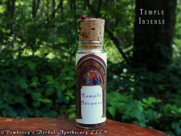 TEMPLE "Olde Worlde" Aromatic Resin Incense. Ceremonial Ritual Magick, Occult Ceremony, Witchcraeft