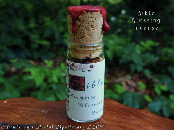 BIBLE "Olde Worlde" Resin Incense For Blessings, Offerings, Occult Rituals, Devotional Prayer Work