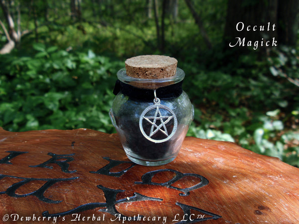 OCCULT MAGICK Black STYRAX Resin For Dark Magick Artes, Ancient Grimoire Recipes, 1oz Honey Pot