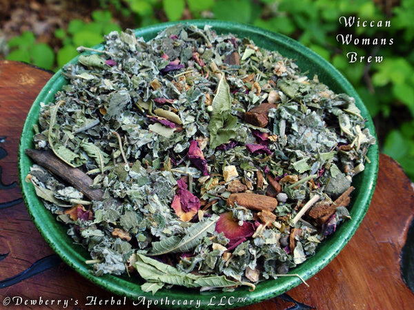 WICCAN BREW Artisan Blend Gourmet Tea.   Hail To The Earth Goddess