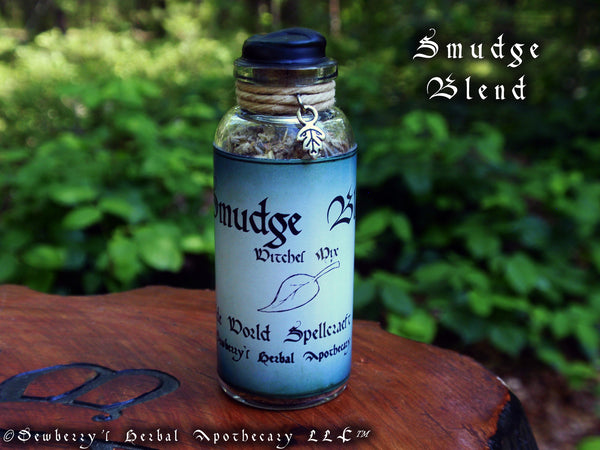 SMUDGE BLEND Witches Mix "Olde World Spellcraeft" Incense For Sacred Space, Atonement Of Oneself