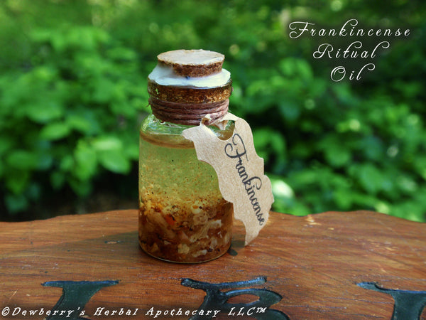 FRANKINCENSE Premium Ritual Potion Oil. Consecration, Meditation, Spirituality, Anointing, Mysticism