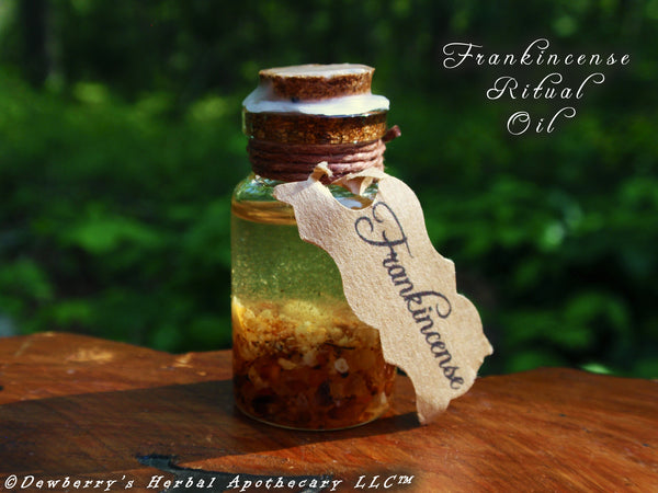 FRANKINCENSE Premium Ritual Potion Oil. Consecration, Meditation, Spirituality, Anointing, Mysticism