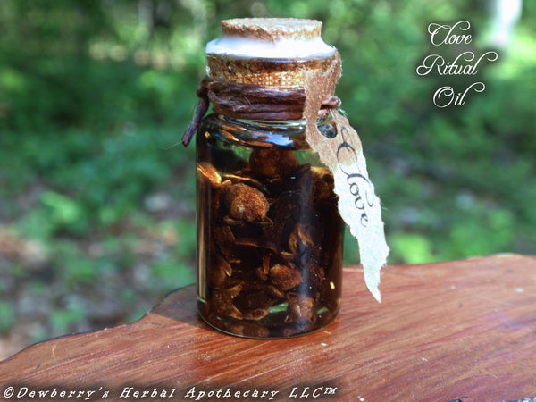 CLOVE BUD Ritual Potion Oil. Attraction Fragrance, Good Fortune, Love Magick Potions, Autumn Harvest