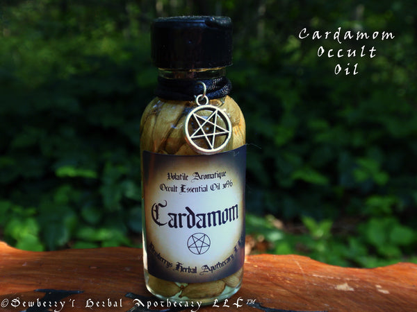 CARDAMOM Occult Alquemie Essential Oil 30% For Love Potion, Shield Magick, Mars Perfume, Apothecary