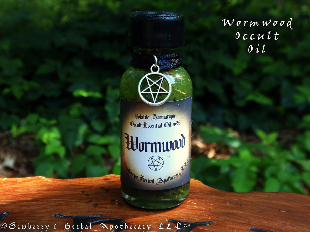 WORMWOOD Occult Alquemie Essential Oil 30% For Absinthe Potions, Witchcraft Magick, Mars Aspect, Etc