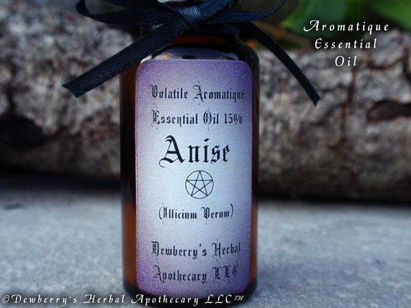 ANISE (Illicium Verum) Essential Oil For Use In Perfumery, Aromatherapy, Cosmetics, Magickal Potions