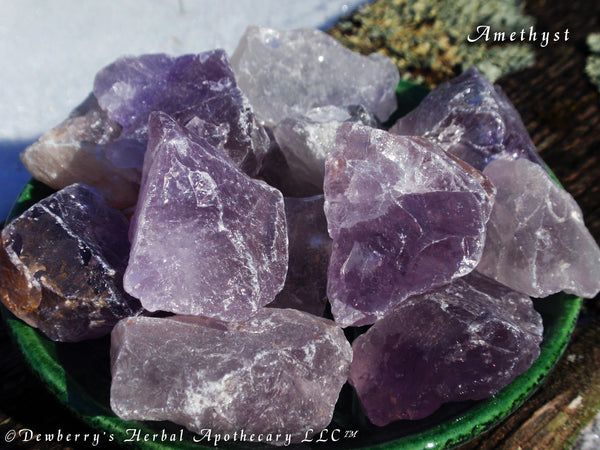 AMETHYST POINT Raw Natural Gemstone Nugget. Stone Of The Mind, Psychic Development, Grid Work